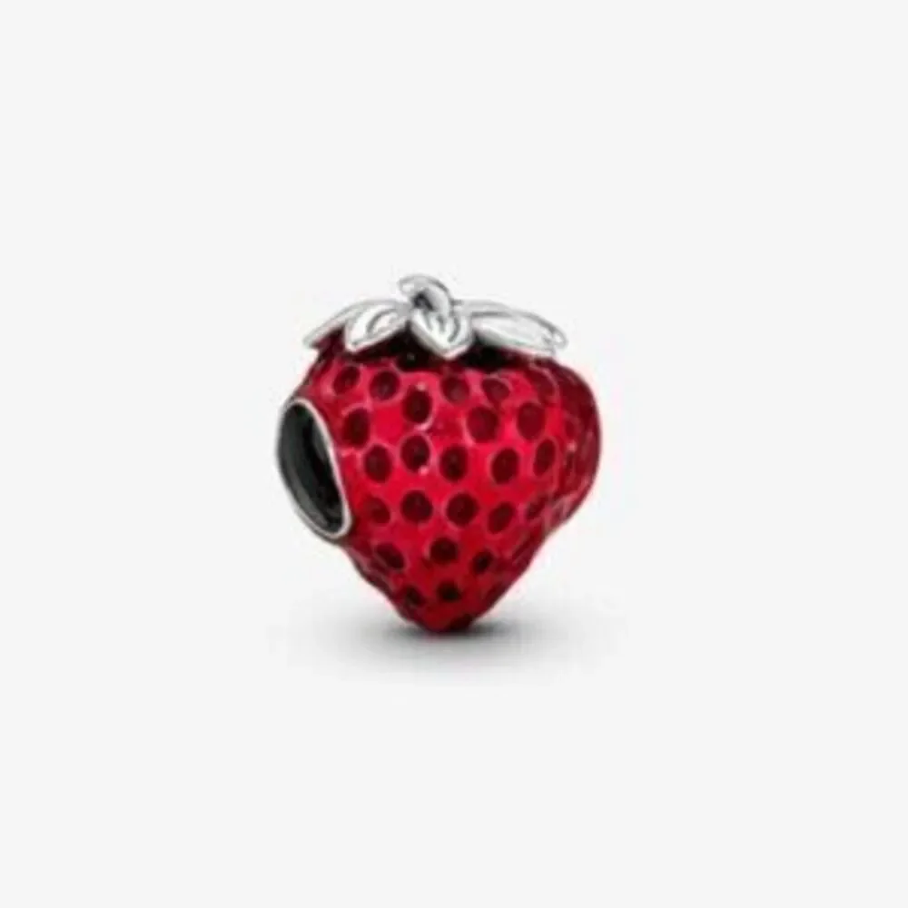 Pandora Seeded Strawberry Fruit Charm